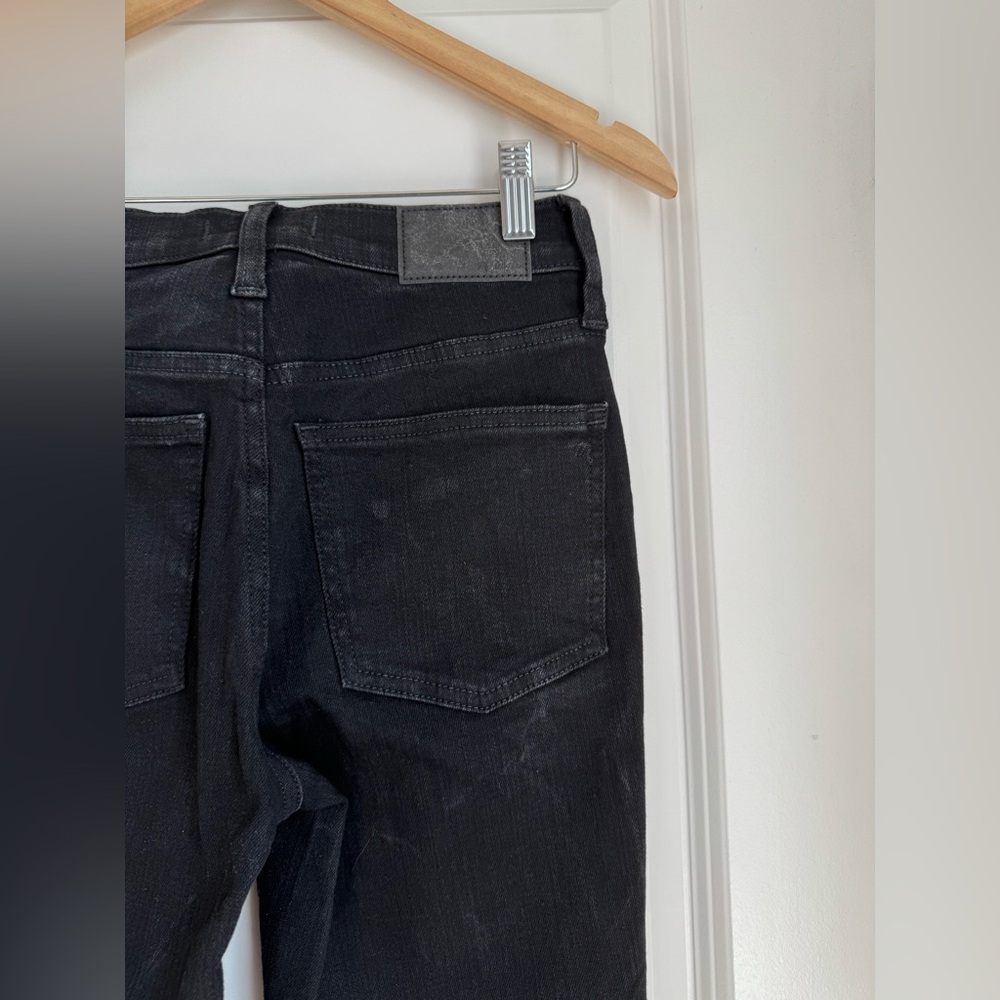 Madewell Mid-Rise Kick Out Crop Jeans Size 25 - Picture 6 of 10